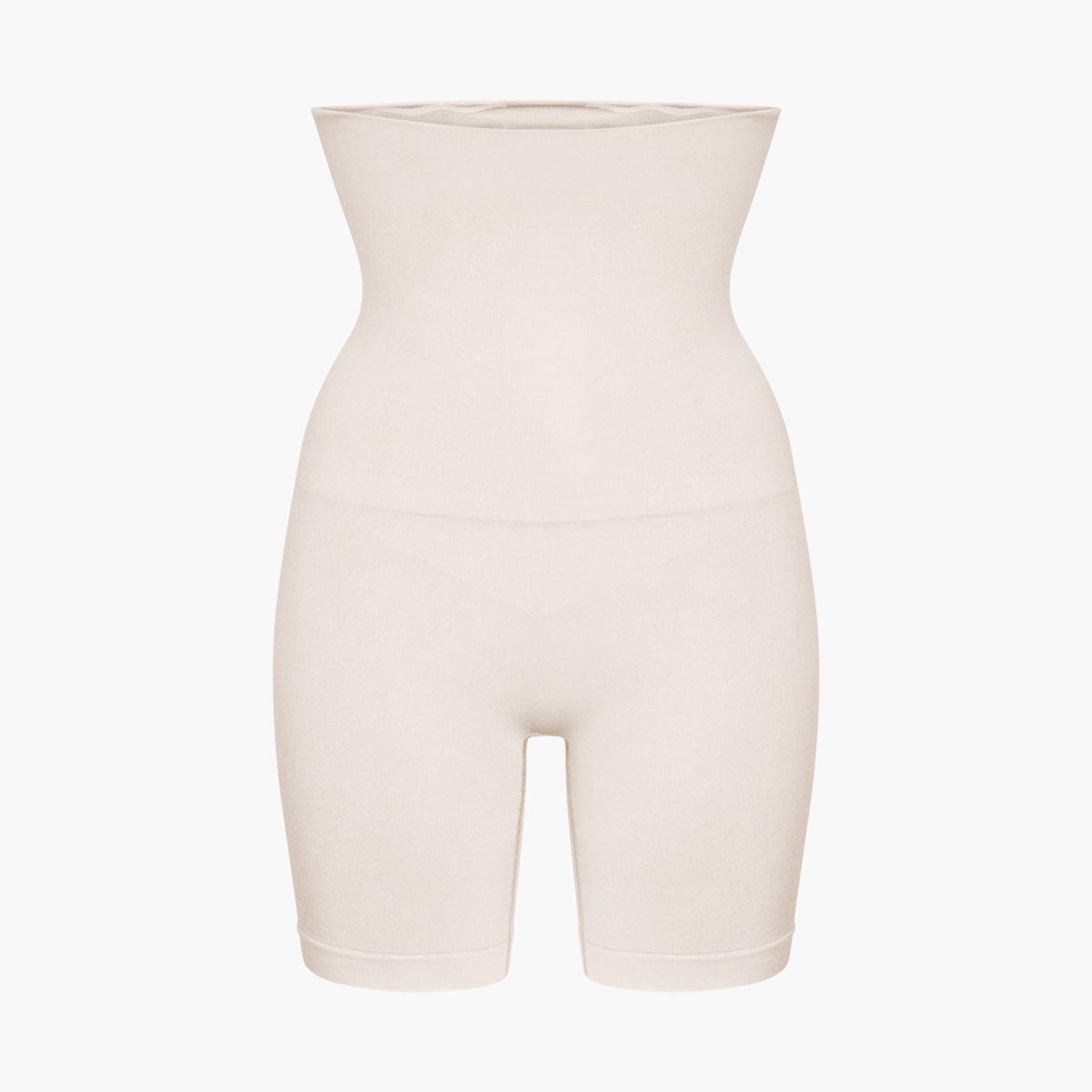 Naadloze high waist shaping short