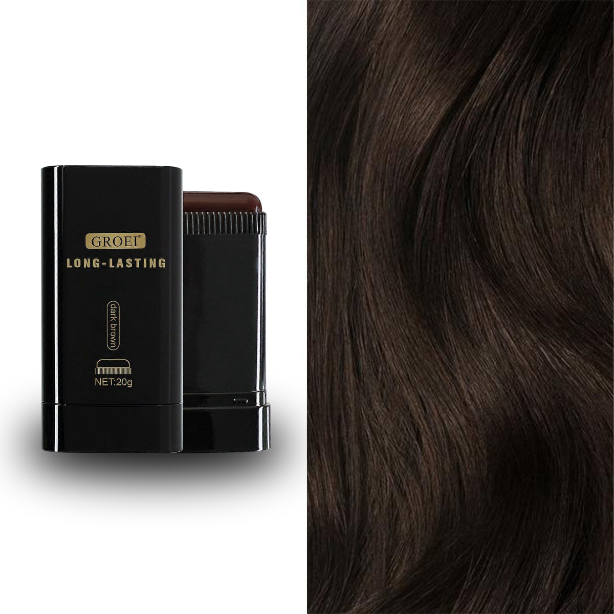 Groei™ ColorStick - Direct grijs haar en uitgroei bedekken