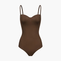 Bodysuit met geïntegreerde push-up en string